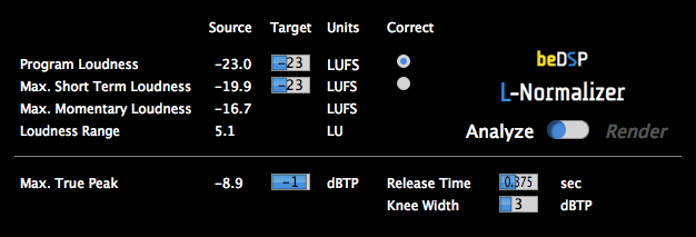 Loudness Normalizer