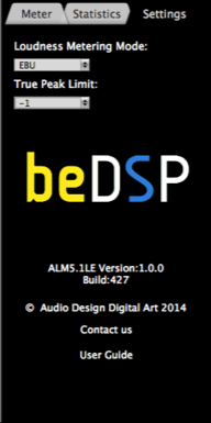 ALM 5.1 LE Settings